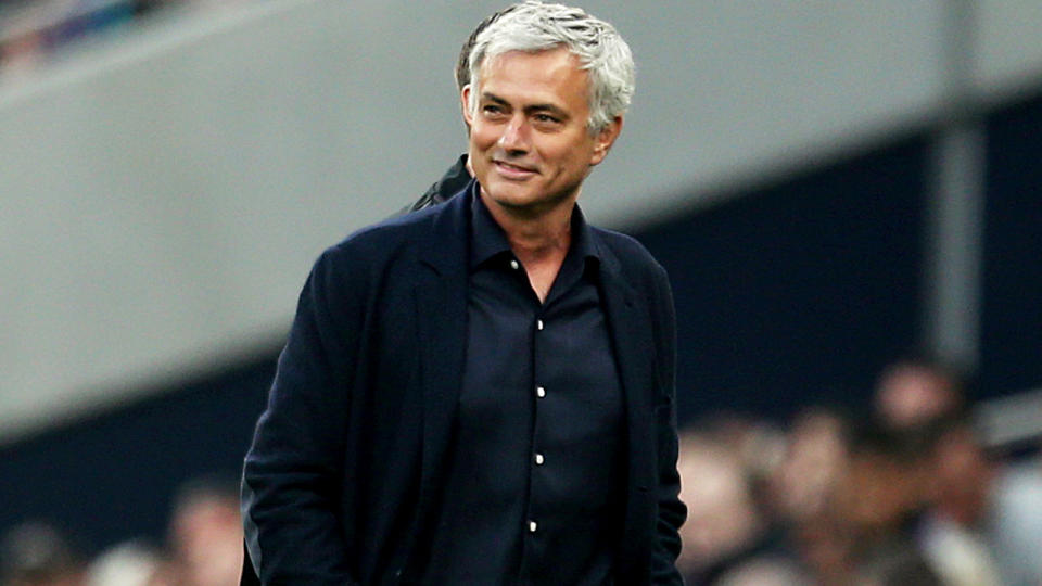 Jose Mourinho, pictured, will coach Tottenham.