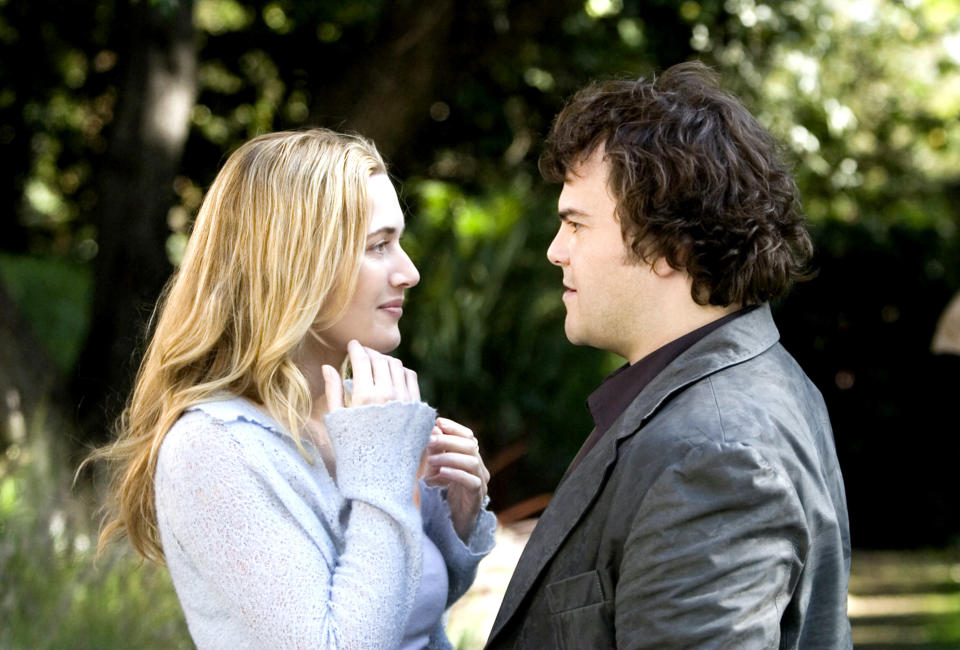 kate winslet and jack black in the holiday