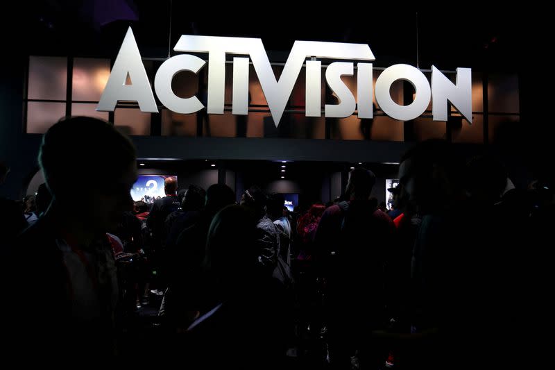 FILE PHOTO: The Activision booth is shown at the E3 2017 Electronic Entertainment Expo in Los Angeles