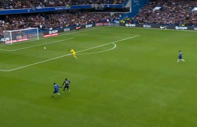 El gol en contra de Axel Disasi en Chelsea-Leicester en la FA Cup