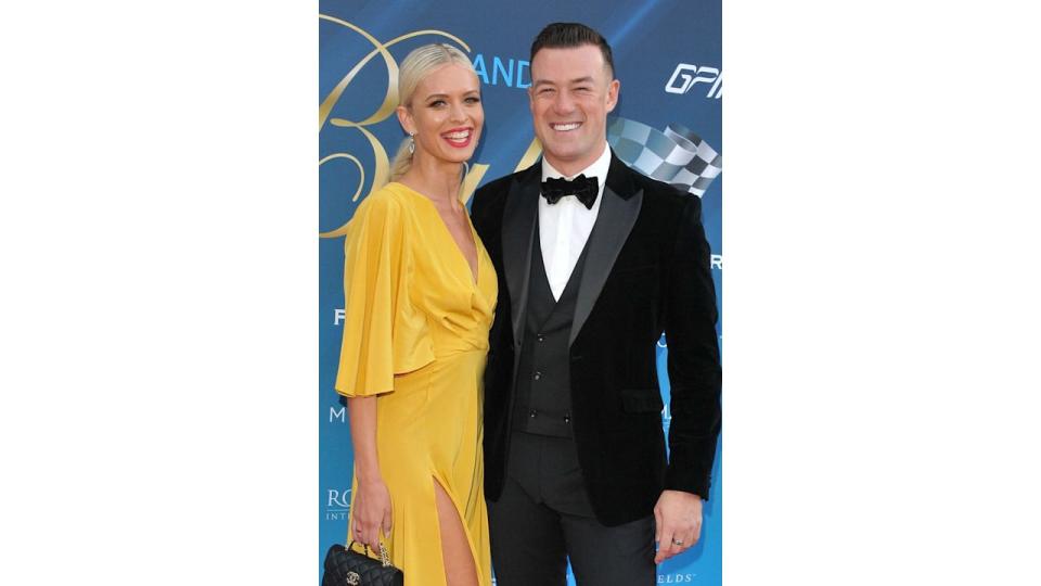 Nadiya Bychkova and Kai Widdrington at Grand Prix Ball, The Hurlingham Club, London