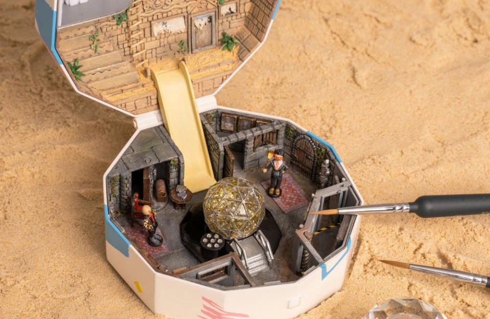 The Crystal Maze LIVE Experience in miniature credit:Bang Showbiz