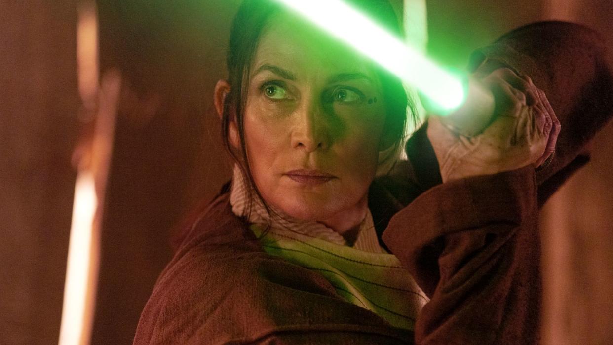  Carrie Anne Moss in Star Wars: The Acolyte. 