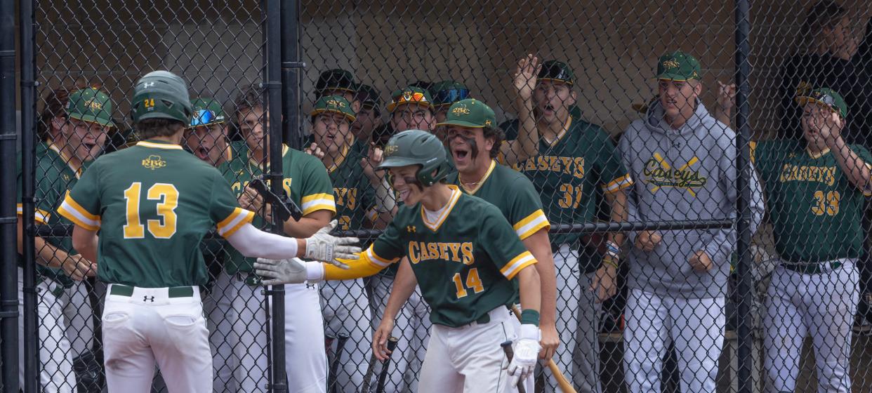 Sean Griggs, shown after he scored a run on a passed ball in Red Bank Catholic's 4-1 win over St. Joseph (Metuchen) in last season's NJSIAA Non-Public South A championship game, has signed with Alabama.