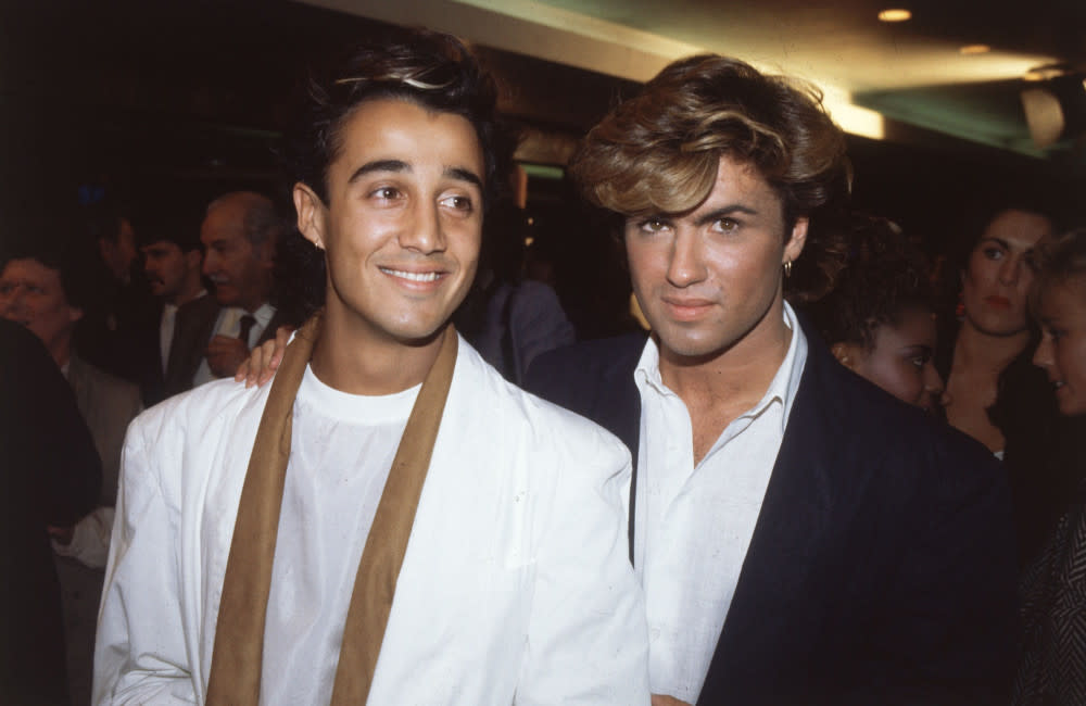 Andrew Ridgeley regrets the tiny shorts he wore alongside George Michael in Wham! credit:Bang Showbiz