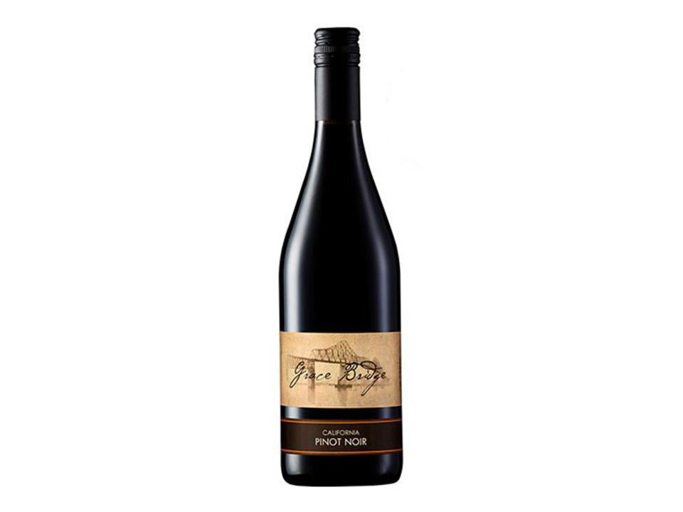 This Californian Grace Bridge pinot noir is a bestseller (Honest Grapes)