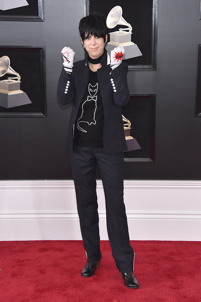 <p>Diane Warren attends the 60th Annual Grammy Awards at Madison Square Garden in New York on Jan. 28, 2018. (Photo: John Shearer/Getty Images for NARAS) </p>