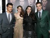 Robert Pattinson, Kristen Stewart and Taylor Lautner premiere "The Twilight Saga: Breaking Dawn - Part 2' in Los Angeles and talk about saying goodbye to the franchise.