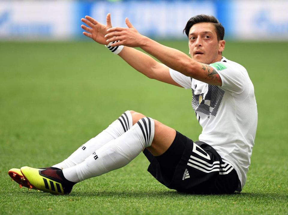 Ozil and co. could not breach Mexico's defence (Getty)