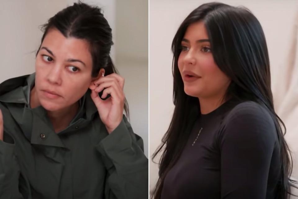 Kylie Jenner and Kourtney Kardashian argue about where to celebrate ...