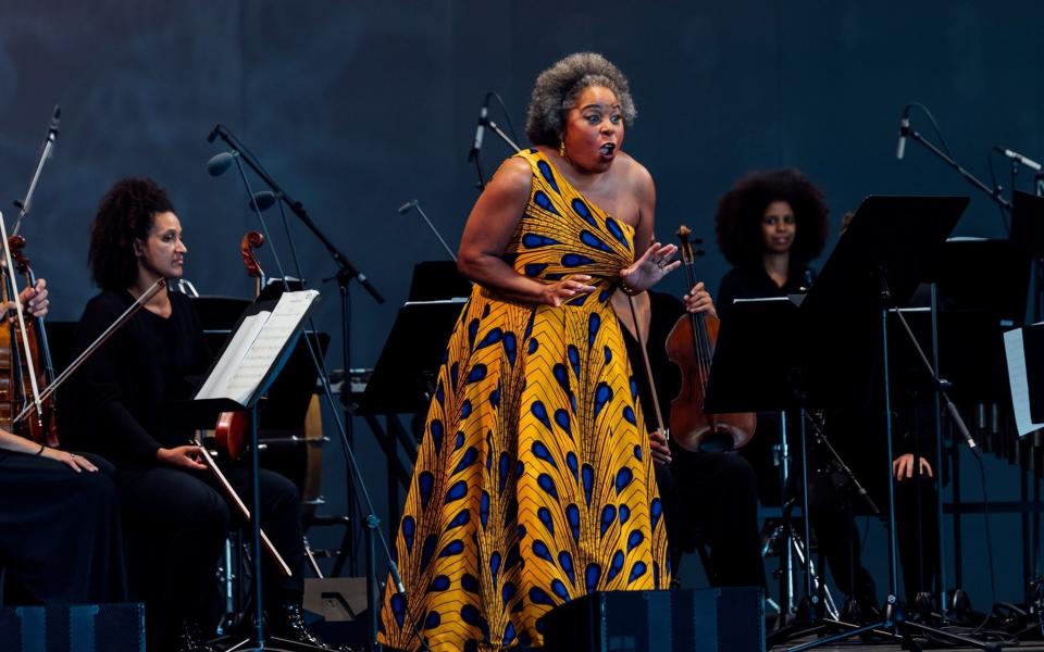 Andrea Baker with Chineke! at the Edinburgh International Festival - Edinburgh International Festival/Ryan Buchanan