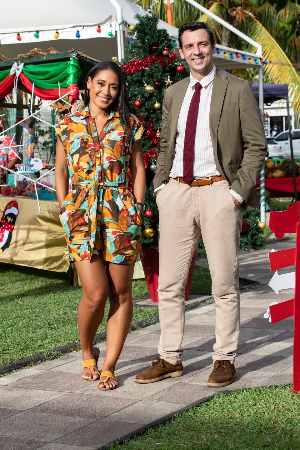 josephine jobert, ralf little, death in paradise christmas special