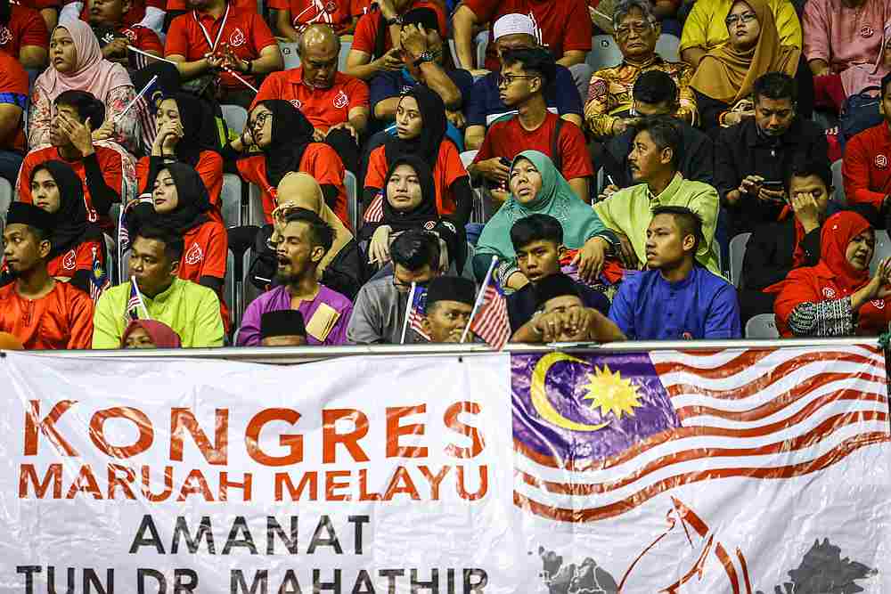 General view of the stadium Malawati during the Malay Dignity Congress October 6, 2019. — Picture by Hari Anggara