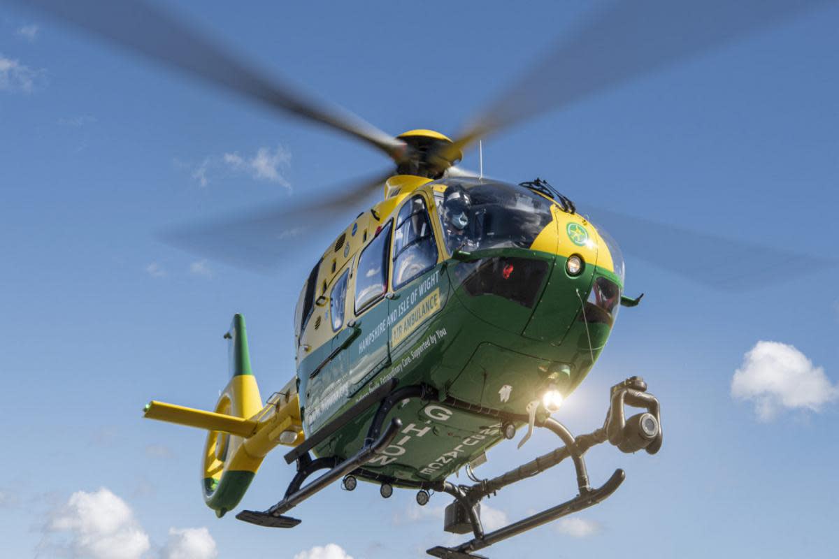 The Hampshire and Isle of Wight Air Ambulance <i>(Image: Newsquest)</i>