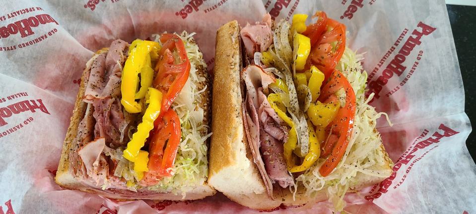 PrimoHoagies in North Naples offers three sandwich sizes.