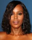 <p>Lobs aren't just for European hair. See Kerry Washington for the right way to work mid-length natural waves.</p>