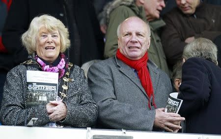 Football Soccer - Eastleigh v Bolton Wanderers - FA Cup Third Round - The Silverlake Stadium - 9/1/16 FA chairman Greg Dyke Mandatory Credit: Action Images / John Marsh Livepic