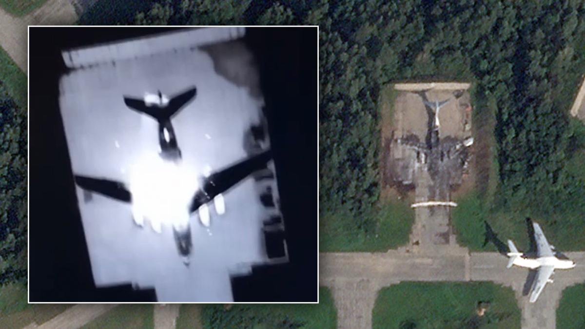 Нови сателитни изображения, получени от The War Zone, показват, че