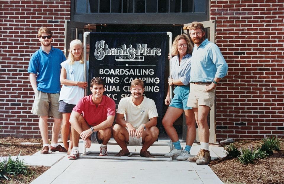 Shank's Mare moves into the Codorus and Company building on West Market Street, near the creek's boat basin in 1991.
