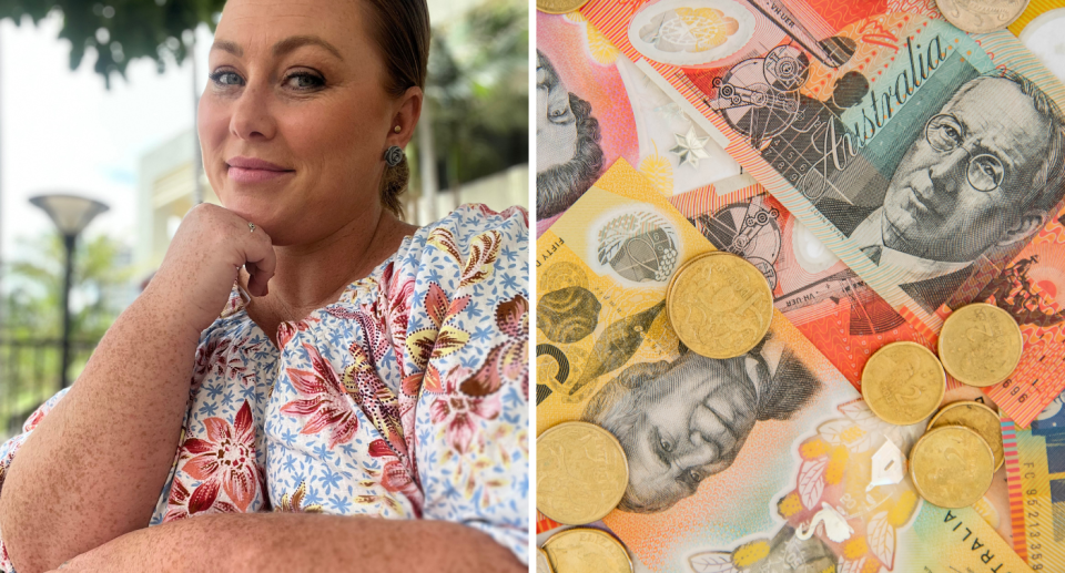 Leah Selfe and Australian money