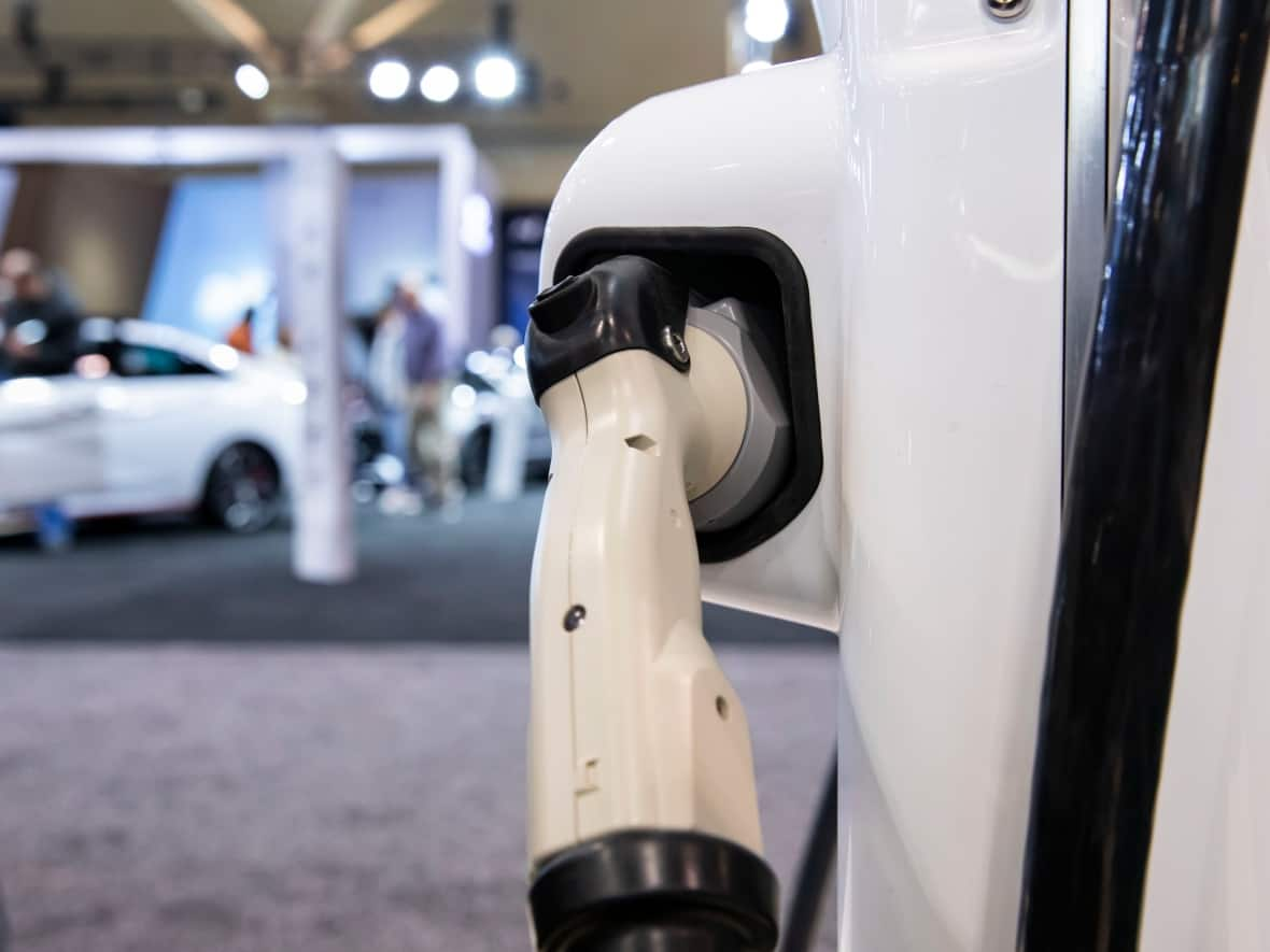 More electric vehicles are on display as the 2023 Canadian International Auto Show makes its return to Toronto for the first time since 2020. Experts say growing demand for electric vehicles is putting pressure on Ontario to expand its charging infrastructure. (Michael Wilson/CBC - image credit)