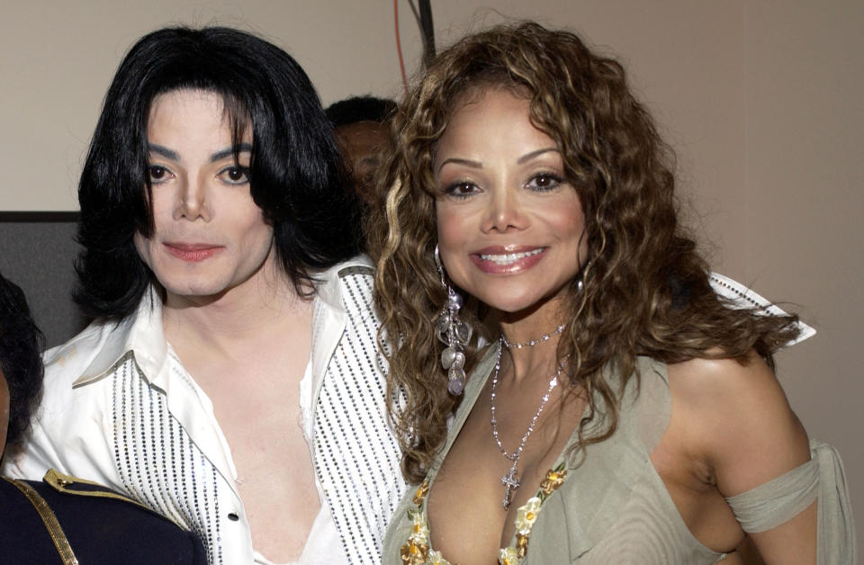 La Toya was closer to brother Michael before he passed in 2009. Source: Getty