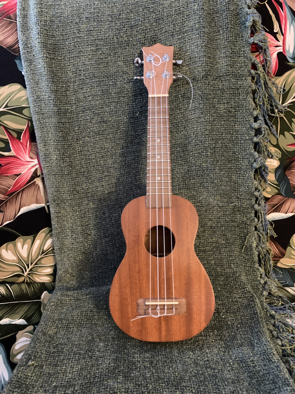 Westchester basketball coach Ed Azzam is making ukuleles.