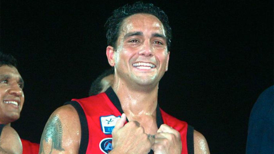 Pictured here, Adelaide Crows legend Andrew McLeod says he doesn't feel welcomed back at the club.