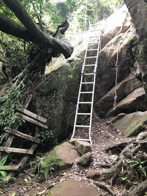 獨立峰後的路也是上上下下