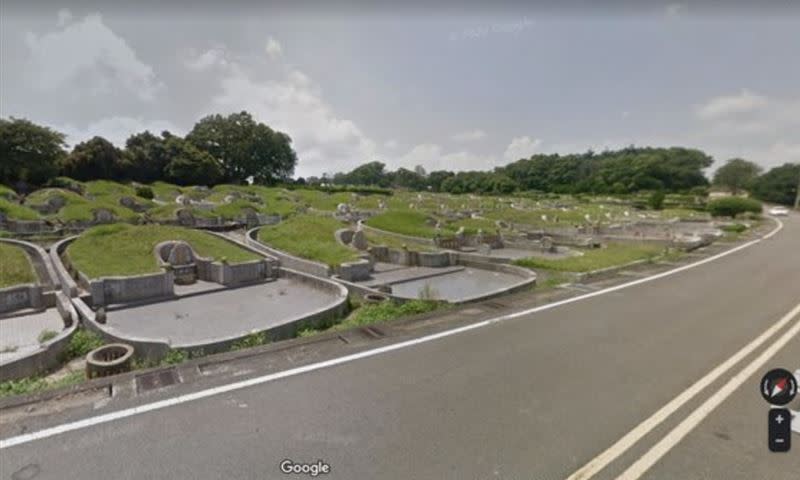 台中新社第七公墓驚傳殺人棄屍案。（圖／翻攝Google Map）