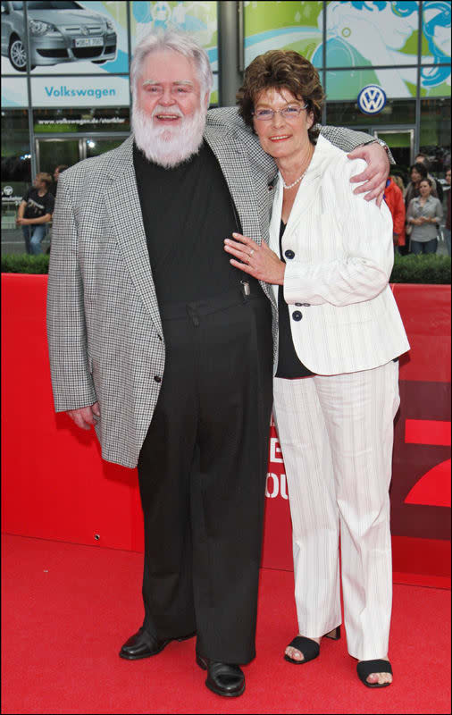 Wilfried Gliem junto a su mujer Elke