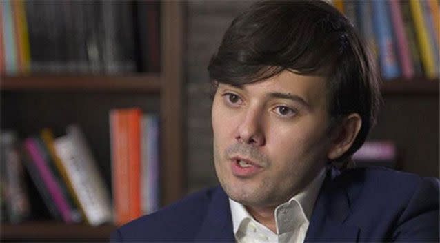 Sydney Grammar School students have replicated HIV drug Daraprim, to rival pharmaceutical CEO Martin Shkreli (pictured), who highly inflated the price of the medication. Picture: Reuters