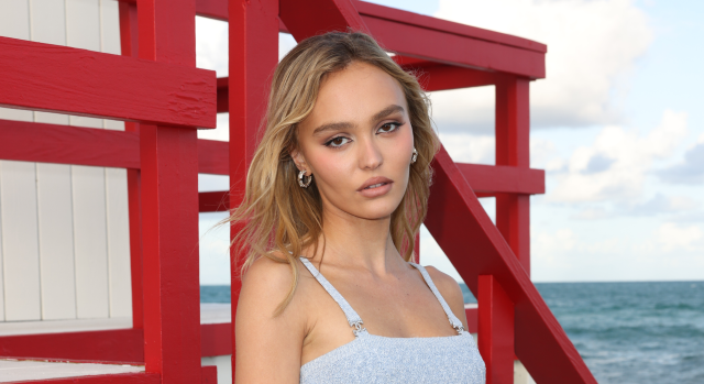 Lily-Rose Depp and her mom Vanessa Paradis at Chanel Fashion Week