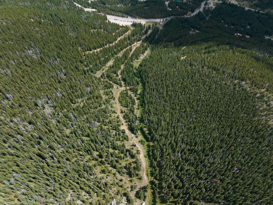 Colorado property that was used as a ski resort from the 1930s to the 1980s. Realtors say the property also has a parking lot that will generate revenue for its next buyer.