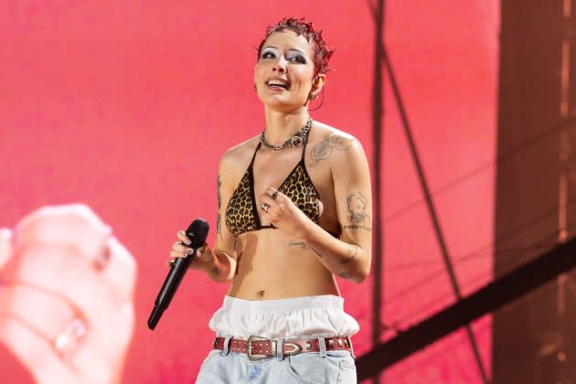 Halsey performs at Sziget Festival 2024 at Óbuda Island on August 08, 2024 in Budapest, Hungary.  - Credit: Joseph Okpako/WireImage