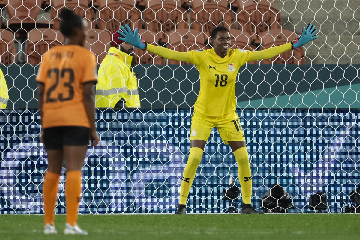 Zambia se convierte en la tercera portera en la Copa Mundial Femenina por delante de España