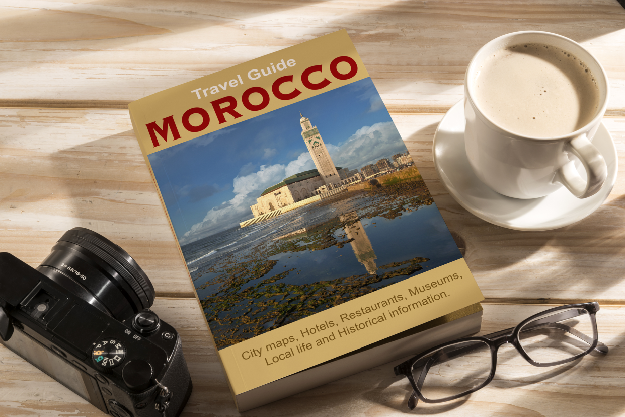 Travel guide book to Morocco