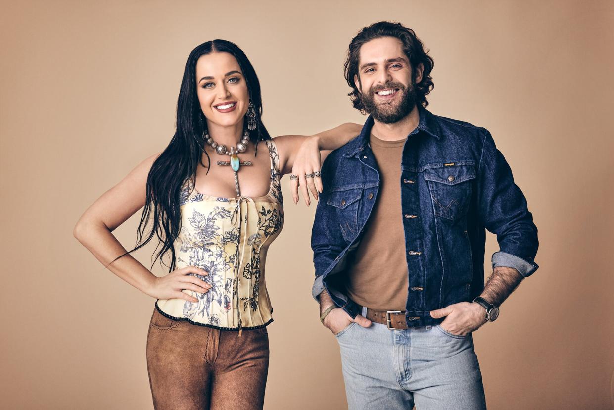 thomas rhett, katy perry