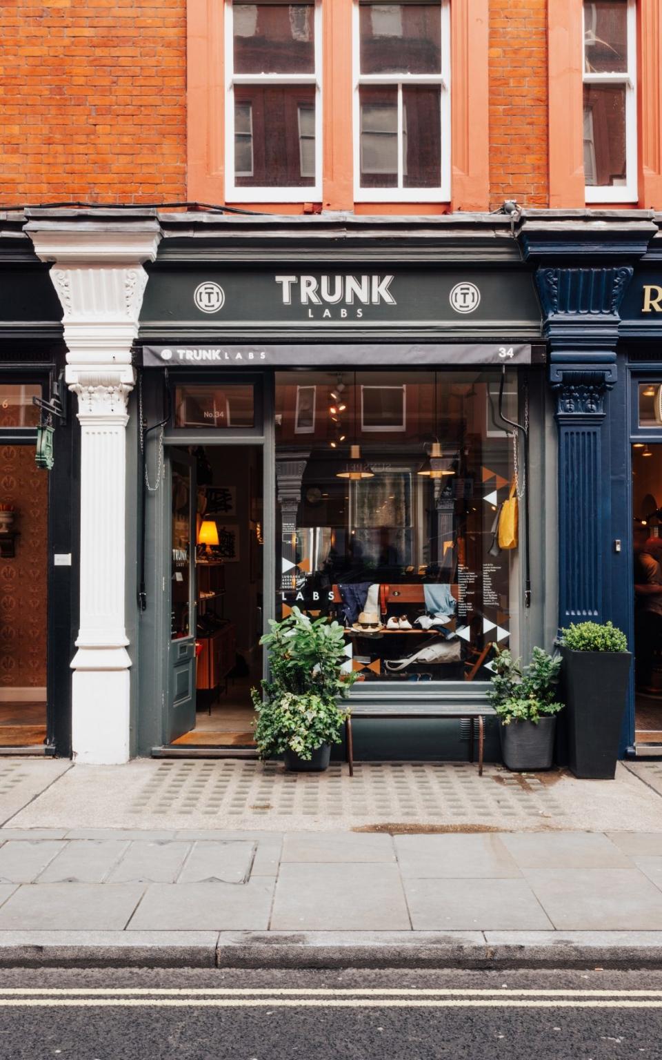 Trunk Clothiers, in London's Chiltern Street