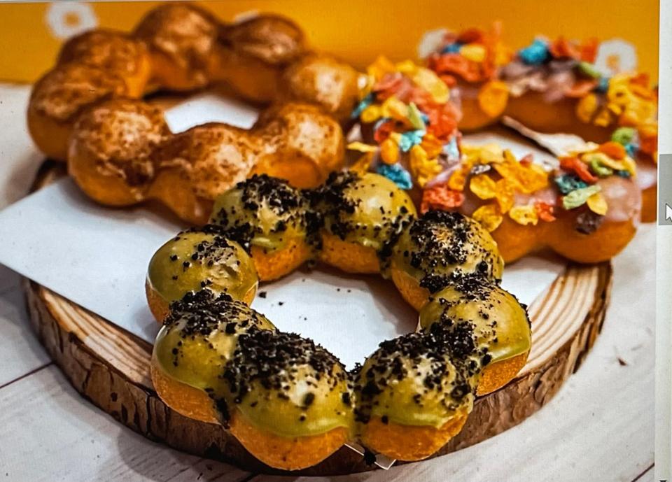 Mochinut doughnuts are shown. A location is opening up in Cherry Hill in August.