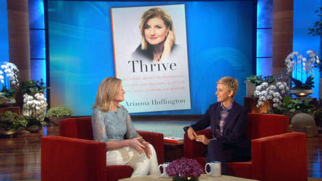 Arianna Huffington Talks 'Thrive'