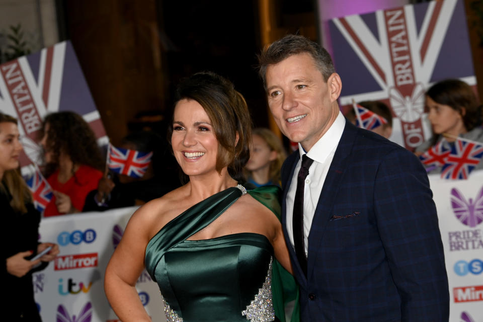 Susannah Reid und Ben Shepherd nehmen an den Daily Mirror Pride of Britain Awards 2022 teil (Getty Images)