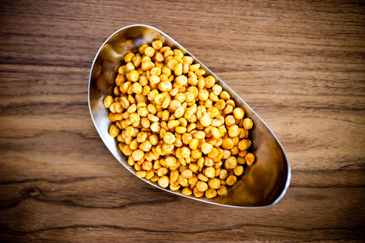 Bowl of corn nuts Getty Images/Johner Images