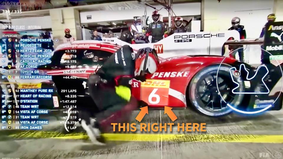 How a Silly Sticker Won Porsche Its First WEC Hypercar Race photo