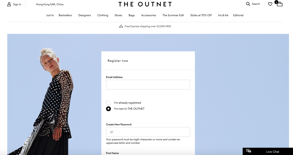 The Outnet Promo Code香港優惠碼｜2024年4月限時低至15折/免運費/免費退貨/網購教學