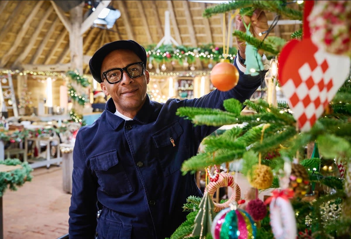 Jay Blades in ‘The Repair Shop Christmas’  (BBC)