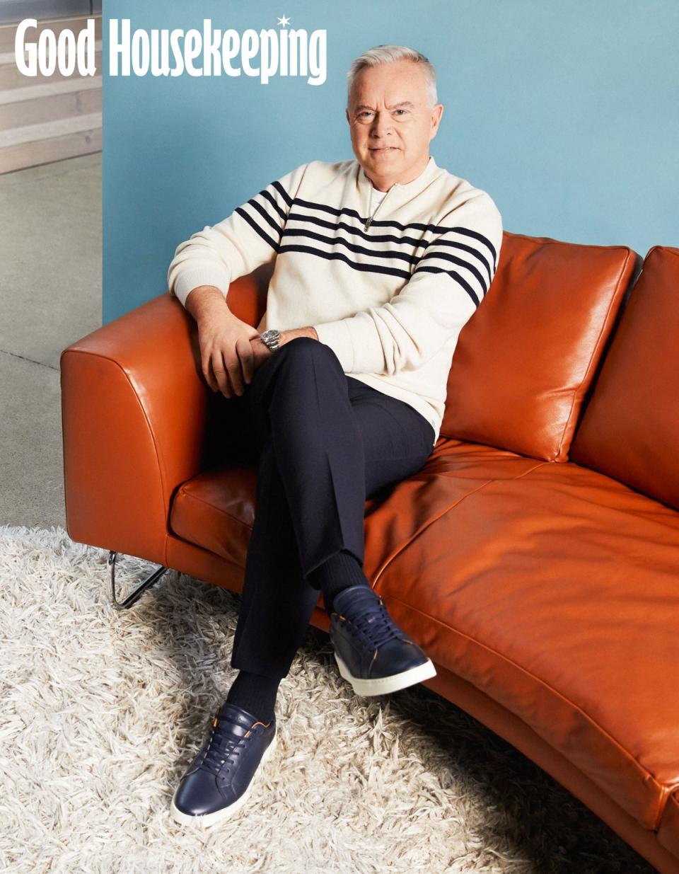 Huw Edwards for Good Housekeeping (Good Housekeeping / Ben Riggott)