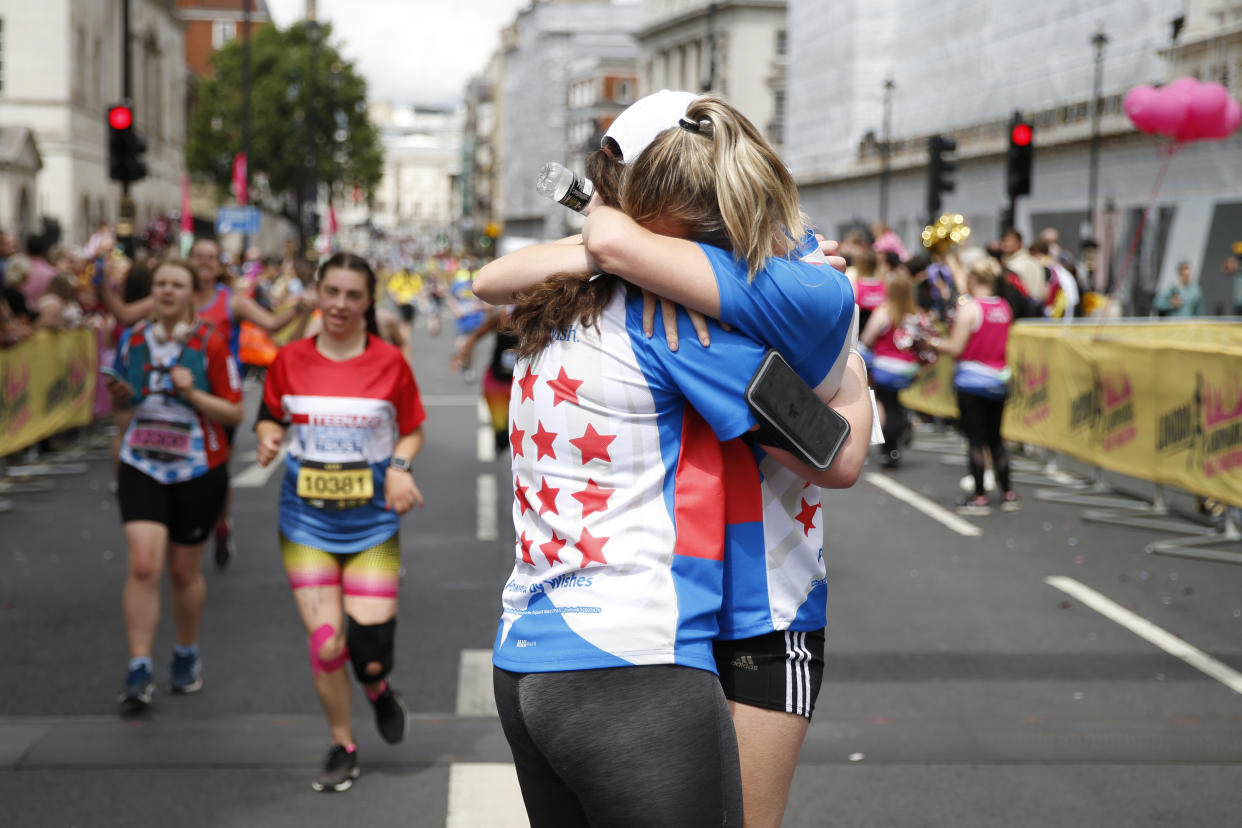 Runners can feel overwhelmed with painful emotions – but it can help recovery. (Getty Images) 