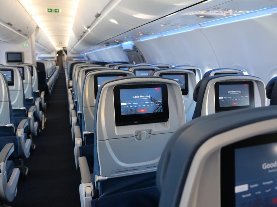 Delta A321ceo Main Cabin.