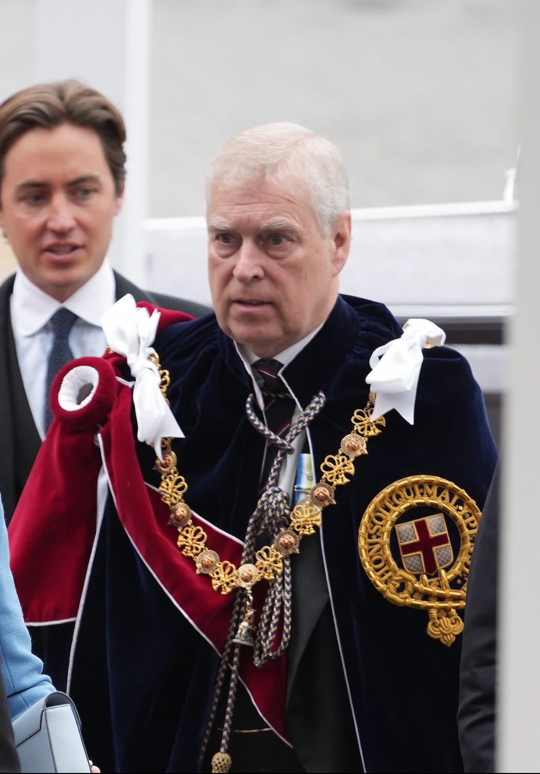 Prince Andrew at Coronation